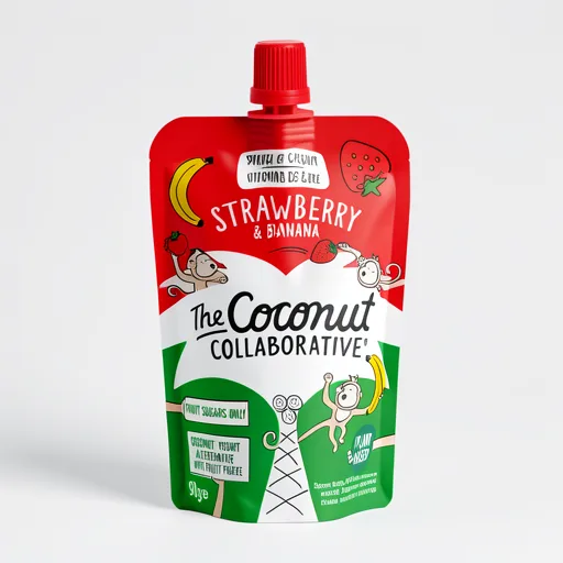 The Coconut Collaborative Strawberry + Banana Coconut Smoothie 90g