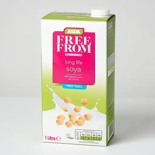 ASDA Free From Plant Based by  Soya Sweetened Drink 1 Litre