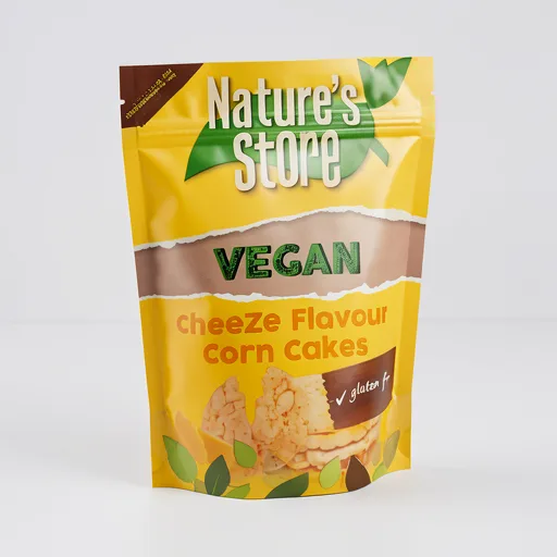 Natures Store Vegan Cheeze Flavour Corn Cakes