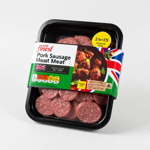 Tesco Finest Pork Sausage Meat 350G