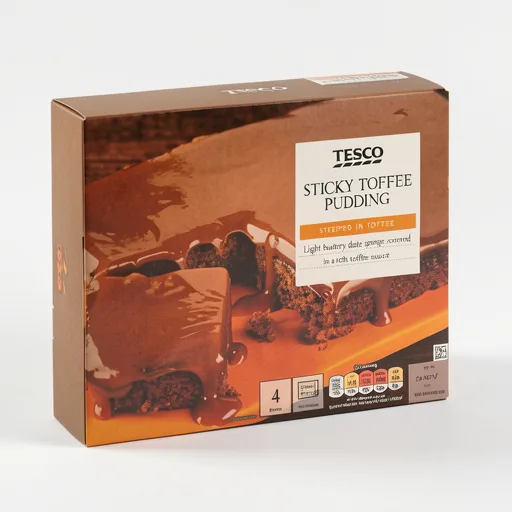 Tesco Sticky Toffee Pudding 400G