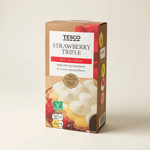 Tesco Strawberry Trifle 600G