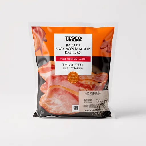 Tesco Smoked Thick Cut Back Bacon 300G