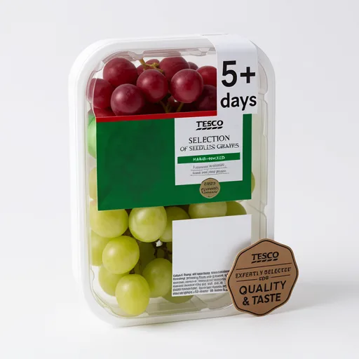 Tesco Seedless Grape Selection Pack 500G