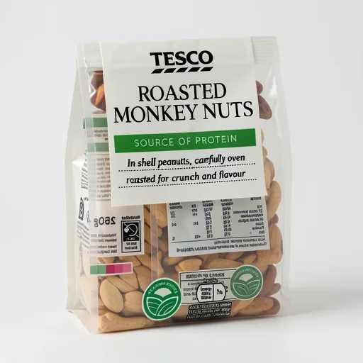 Tesco Roasted Monkey Nuts 250G