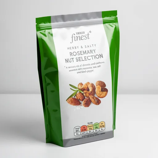 Tesco Finest Rosemary & Sea Salt Nut Selection 150g
