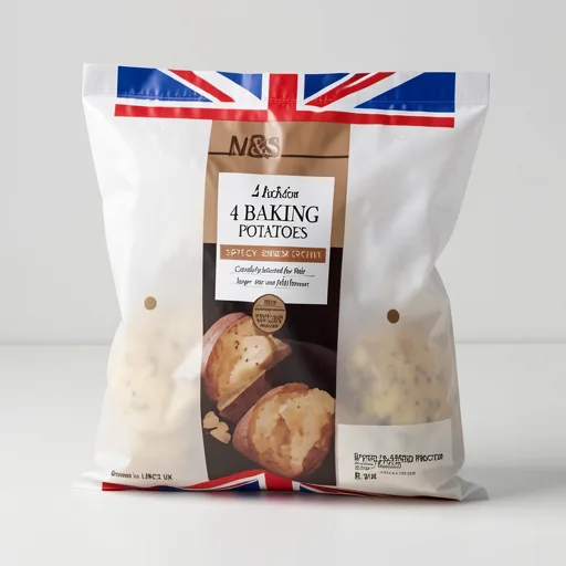 Tesco Baking Potatoes 4 Pack