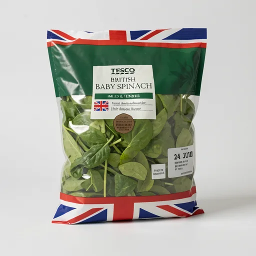 Tesco Baby Spinach 250G
