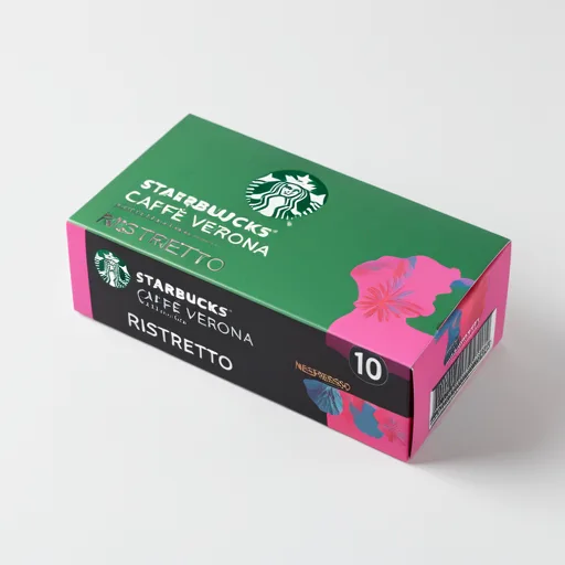 Starbucks Caffè VERONA by NESPRESSO, Dark Roast Coffee, 55g box of 10