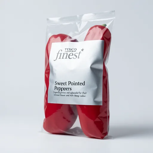 Tesco Finest Sweet Pointed Peppers 180g