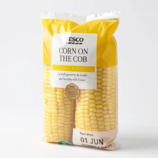 Tesco Corn On The Cob Twinpack