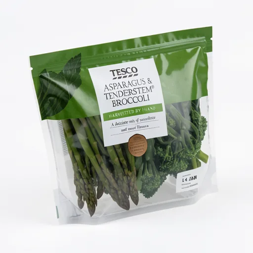 Tesco Asparagus & Tenderstem Broccoli 190G