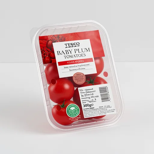 Tesco Baby Plum Tomatoes 300G