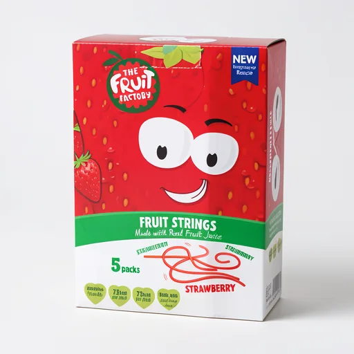 Fruit Factory Fruit Strings Strawberry 5X20g