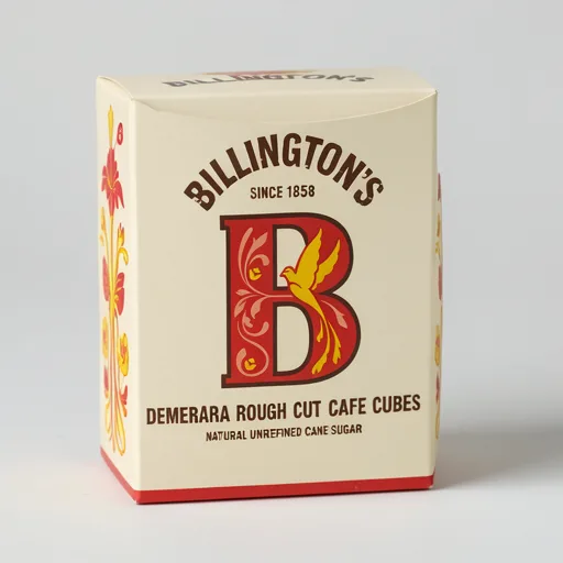 Billington's Demerara Rough Cut Cafe Cubes 500g