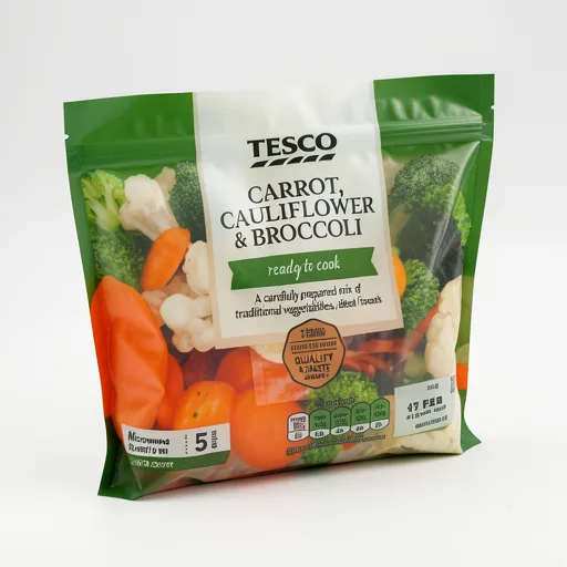Tesco Carrot, Cauliflower & Broccoli 370g