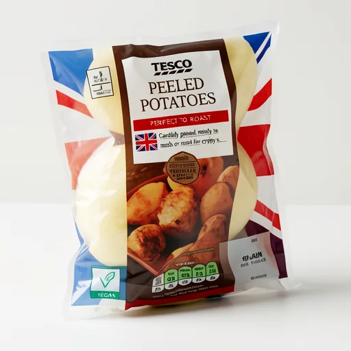 Tesco Peeled Potatoes 750G