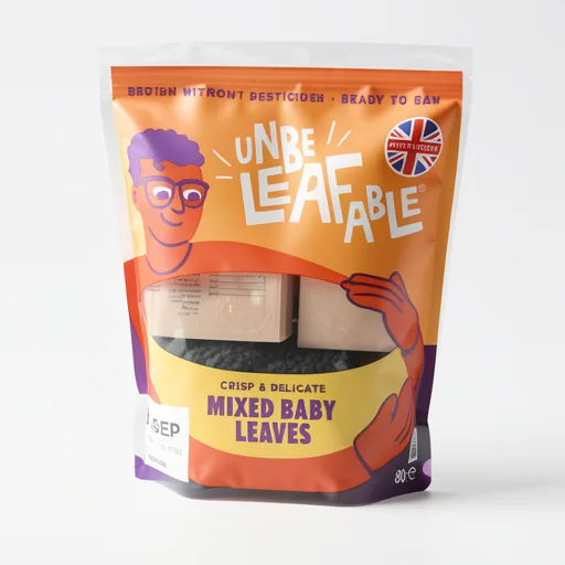 Unbeleafable Mixed Baby Leaves 80g