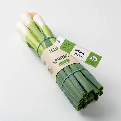 Tesco Organic Spring Onions 100G