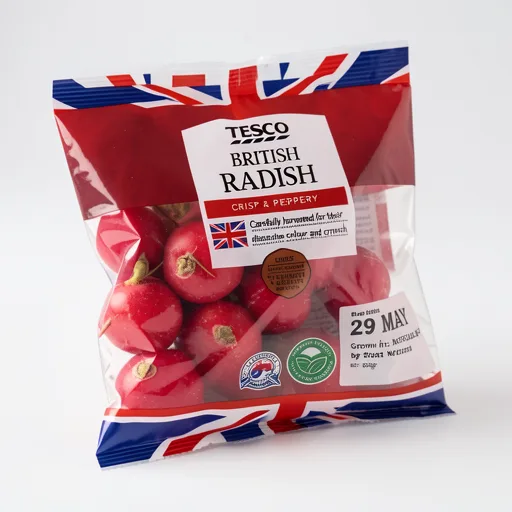 Tesco Radish Pack 240G