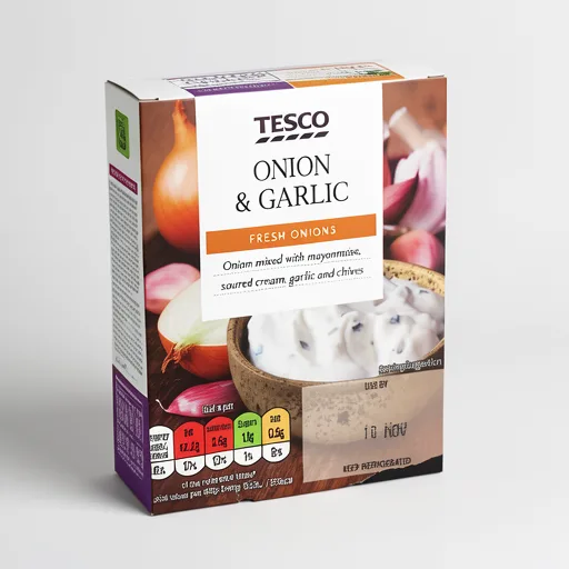 Tesco Onion & Garlic Dip 200G