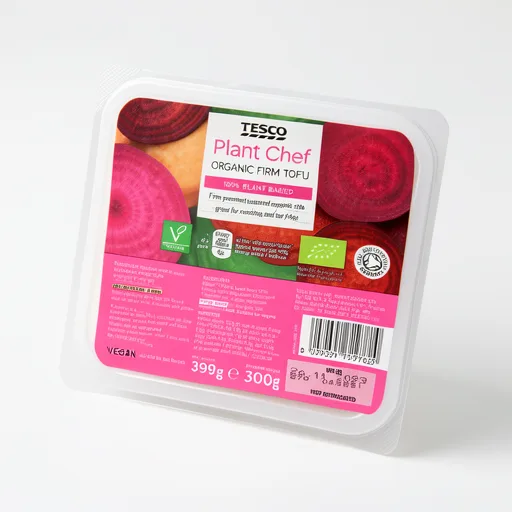 Tesco Plant Chef Organic Firm Tofu 399g