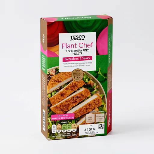 Tesco Plant Chef 2 Southern Fried Fillets 230G