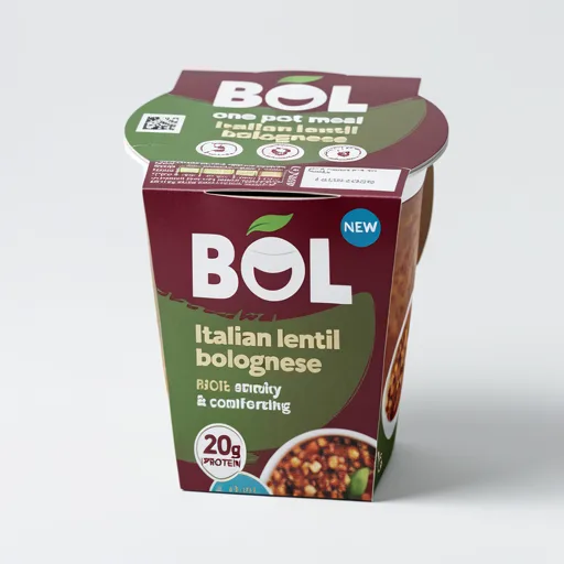 BOL Italian Lentil Bolognese Power Pot 450g