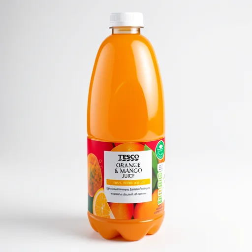 Tesco 100% Squeezed & Pressed Orange & Mango Juice 1 Litre