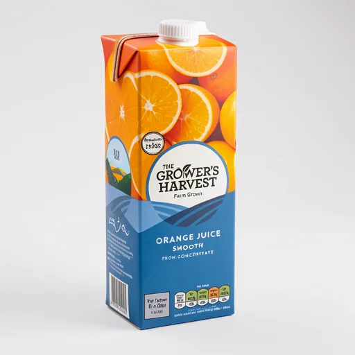 Growers Harvest Orange Juice Smooth 1L