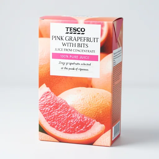 Tesco Pink Grapefruit Juice 1 Litre