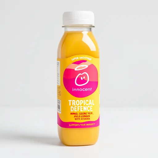 Innocent Super Smoothie Tropical Defence Mango, Coconut Milk, Apple & Ginger with Vitamins 300ml