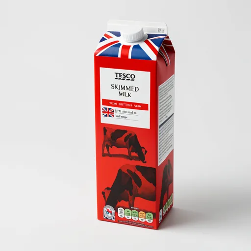 Tesco British Skimmed Longlife Uht Milk 1 Litre