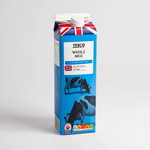 Tesco British Whole Milk Longlife Uht 1 Litre