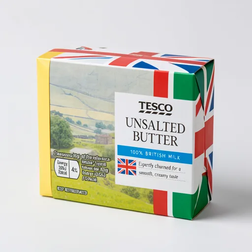 Tesco British Unsalted Butter 250G