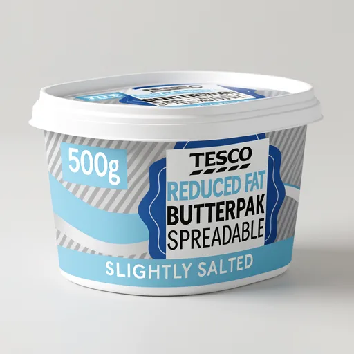 Tesco Reduced Fat Butterpak Spreadable 500G