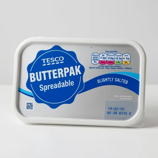 Tesco Butterpak Spreadable - Slightly Salted 500g