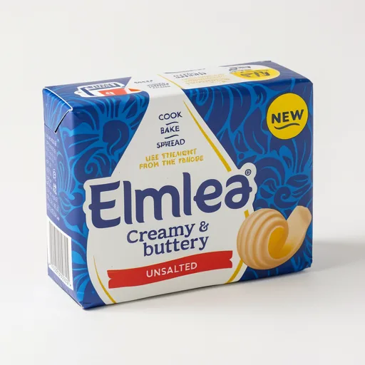 Elmlea Creamy and Buttery Unsalted Blended Butter 250g