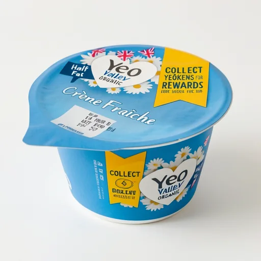 Yeo Valley Organic Half Fat Creme Fraiche 200G