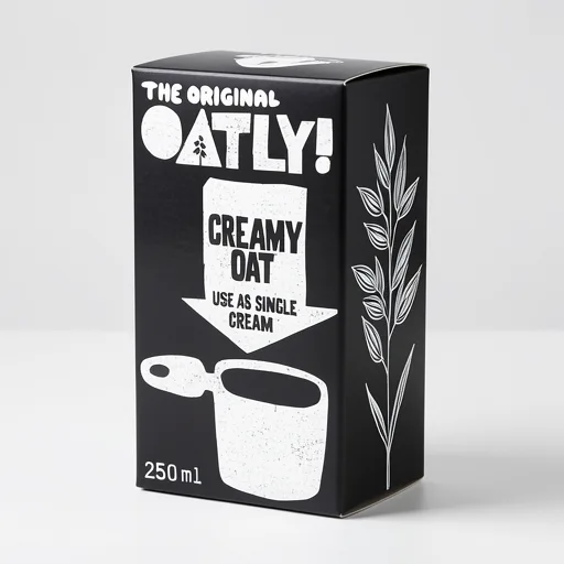 Oatly Creamy Oat Single Cream Chilled 250ml