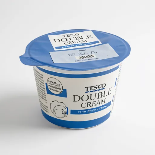 Tesco British Double Cream 150Ml