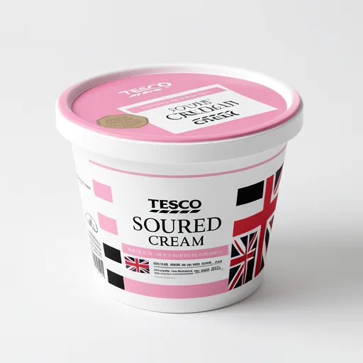 Tesco Soured Cream 300Ml