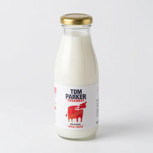 Tom Parker Creamery Free Range Single Cream 250ml