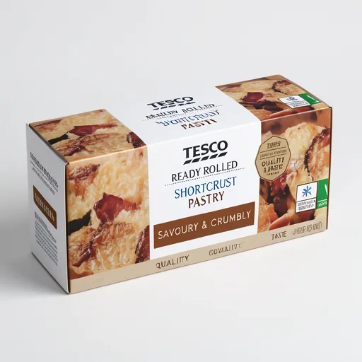 Tesco Ready Rolled Shortcrust Savoury Pastry 320G