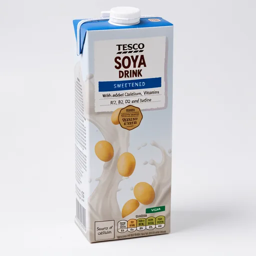 Tesco Longlife Sweetened Soya Drink 1L