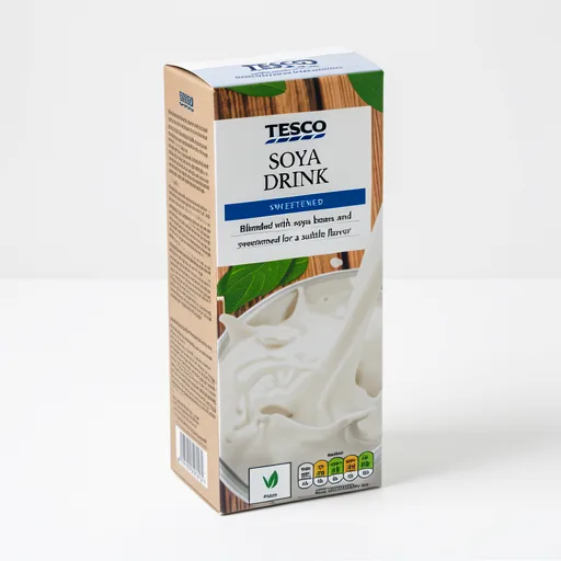 Tesco Sweetened Soya Drink 1L