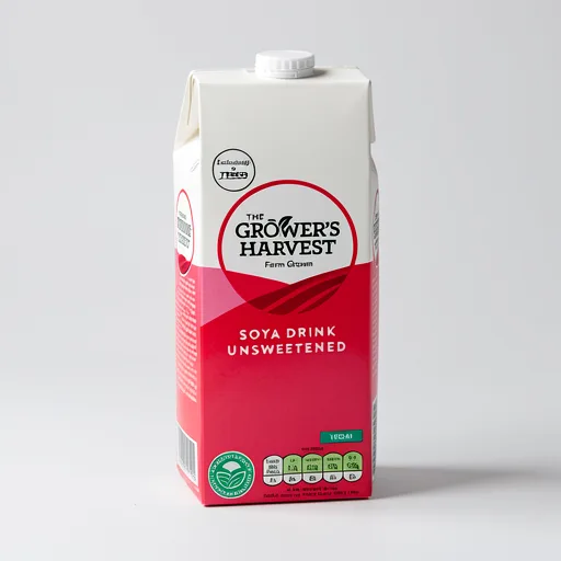 The Grower's Harvest Soya Drink Unsweetened 1L