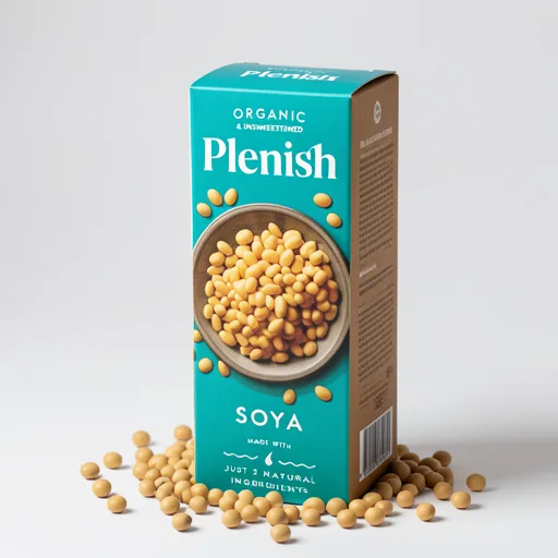 Plenish 1L Long Life Dairy Free Organic Soya Drink