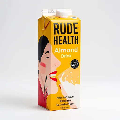 Rude Health Almond with Calcium Dairy Free Drink 1L
