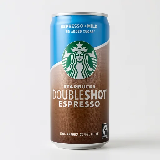 Starbucks Doubleshot Espresso No Added Sugar Iced Coffee 200ml
